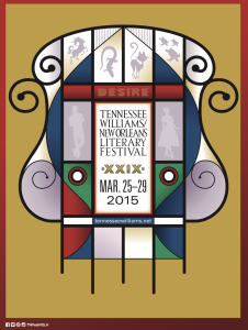 Tennessee Williams Literary Festival 2015 Logo